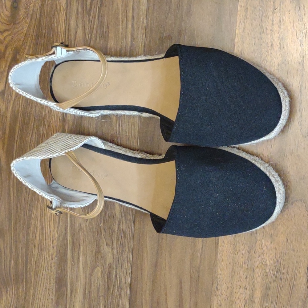 Bamboo espadrille sandals